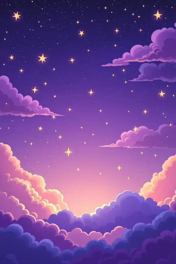 紫色晚霞的秘密